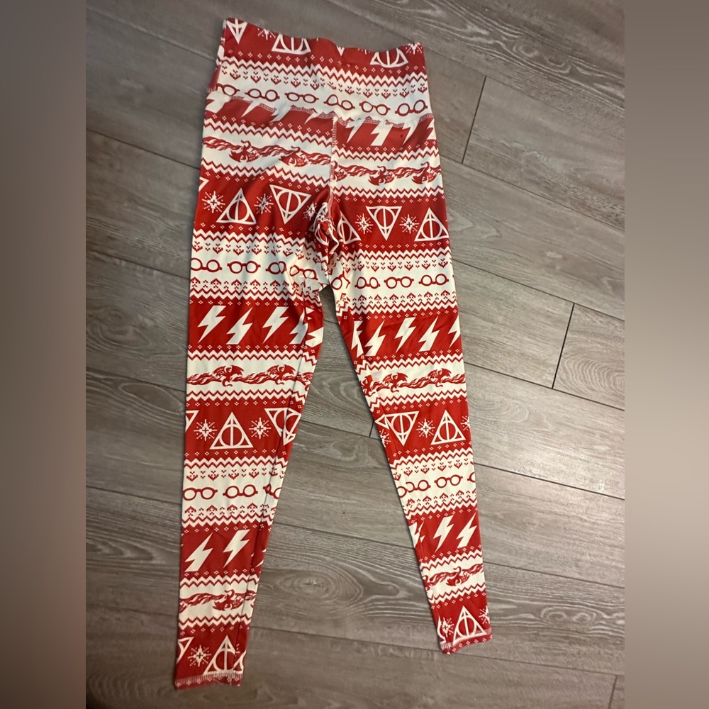 NWT Harry Potter icon Holiday leggings for women size XS